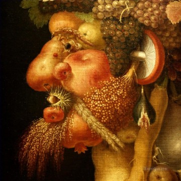hombre de frutas Giuseppe Arcimboldo Fantasía Pinturas al óleo